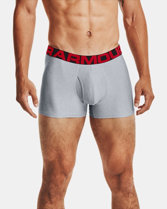 Fast-Drying Underwear Under Armour Mens Tech 3in 2 Pack Boxer Briefs Offering Complete Comfort 